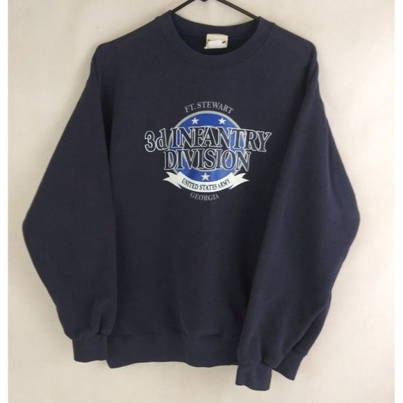 Oarsman 913 Ft. Stewart 3d Infantry Division US Army Georgia Sweatshirt XL - Picture 1 of 7